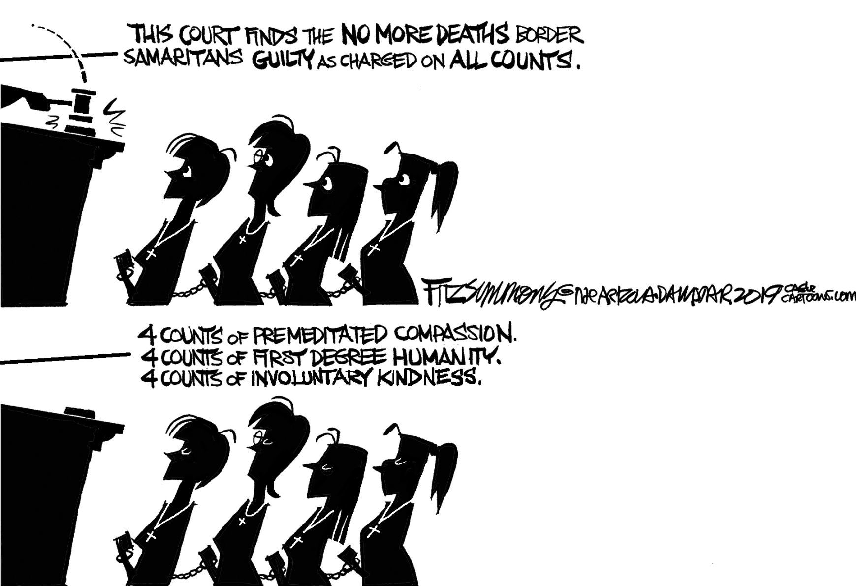 Daily Fitz Cartoon: Verdict of History